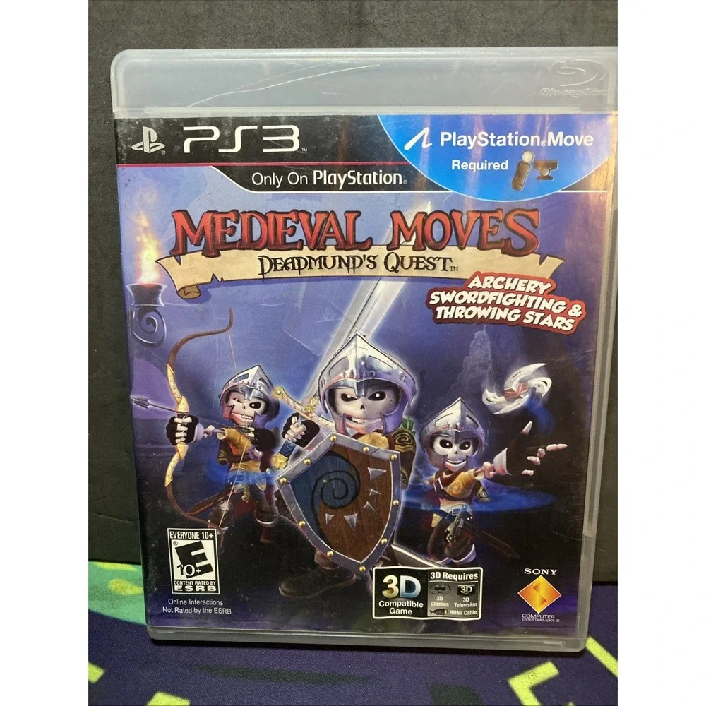Sony Medieval Moves: Deadmund's Quest PS3 Move Compatible Online Play E10+ 2011